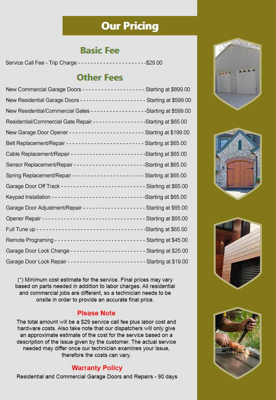 HighTech Garage Doors Falls Church, VA 571-286-3275